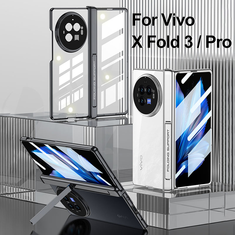 Matte Anti Glare Screen - Coque transparente avec charnière magnétique pour