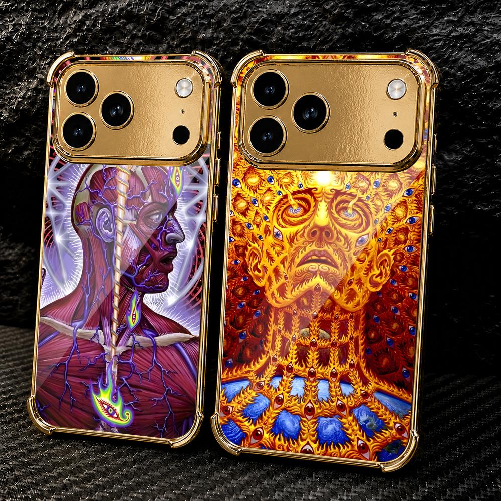 Apple Iphone 15 Pro Max - Coque de téléphone esthétique A-Alex Grey