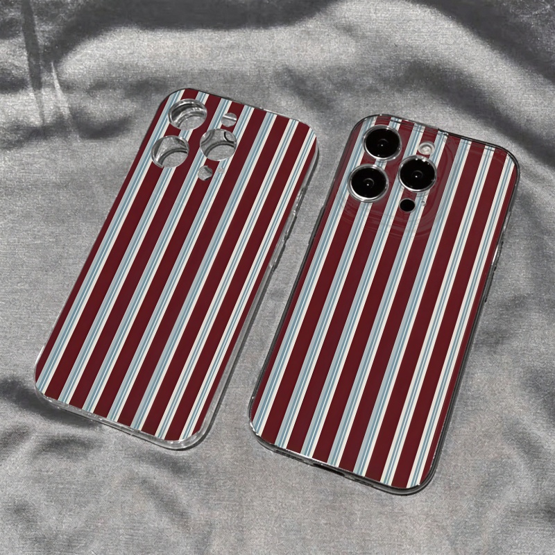 Apple Iphone 15 Pro Max - Coque de téléphone souple à rayures