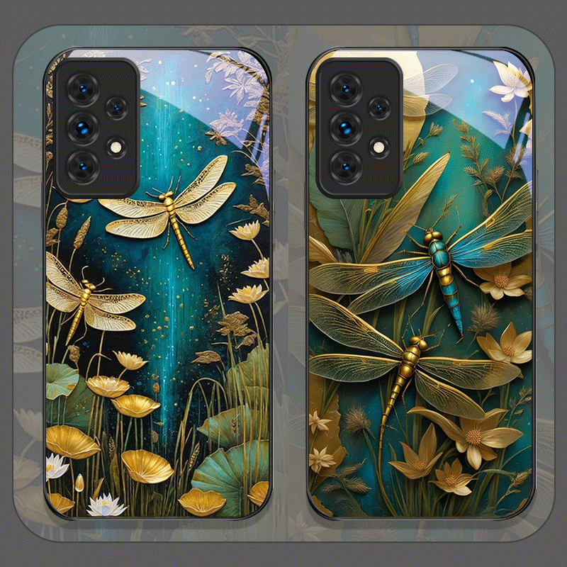 Samsung Galaxy A55 - Coque de téléphone en verre trempé
