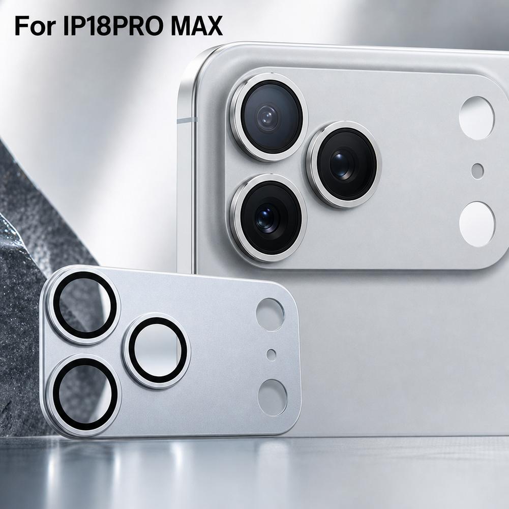 Camera Lens Protector - Protection d'objectif en verre trempé métallique