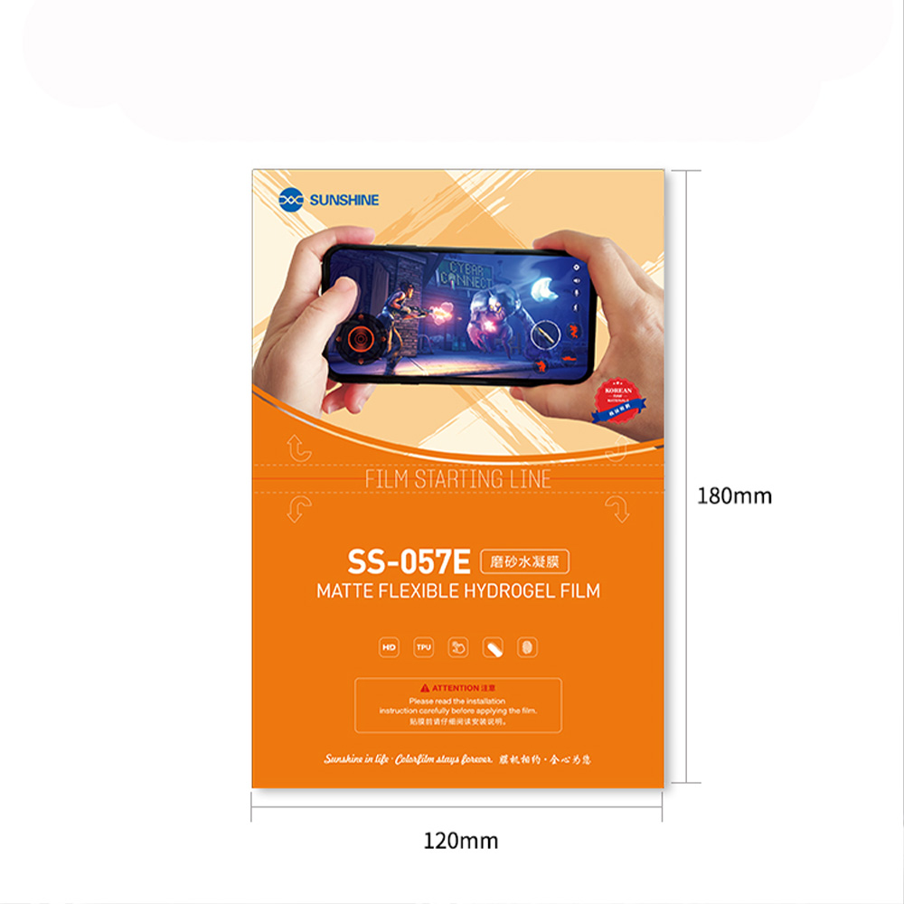 Flexible Tpu Film - Film hydrogel TPU flexible mat SUNSHINE